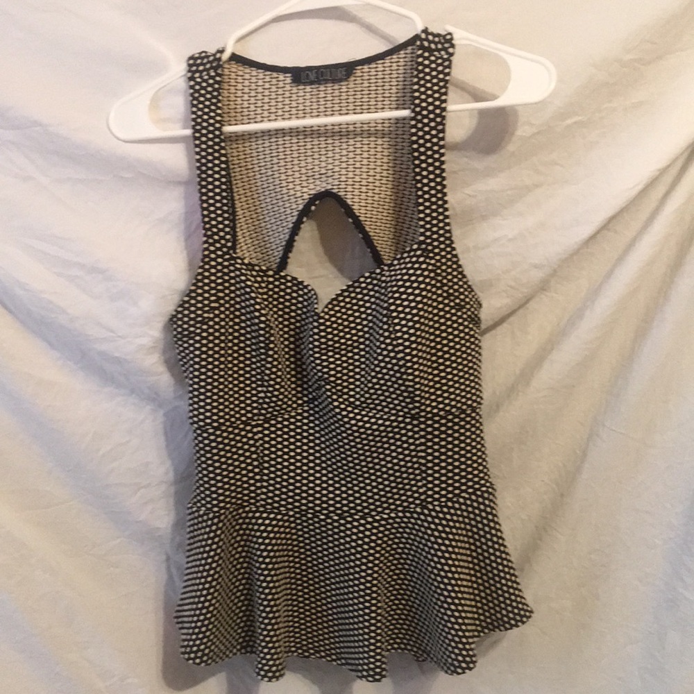 Love Culture Peplum Top